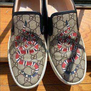 Men’s perfect condition Gucci slide sneakers | Authentic Gucci